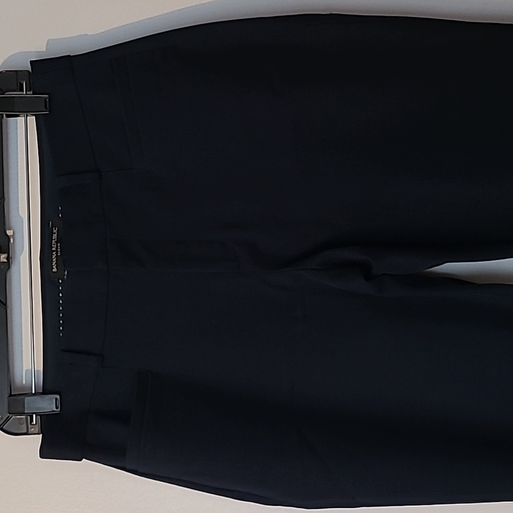 Banana Republic Sloan Pants Wmn 6L Long Navy Blue Career Business Office - Picture 3 of 16